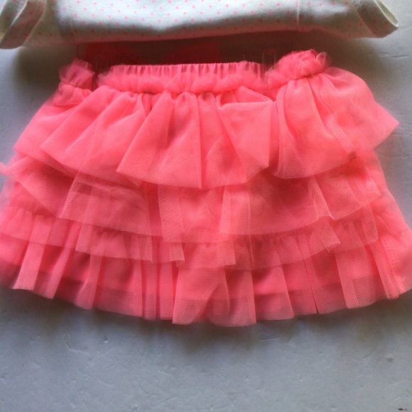 CARTERS EASTER BUNNY BODYSUIT AND TUTU 6 MONTHS NWT - Picture 5 of 8